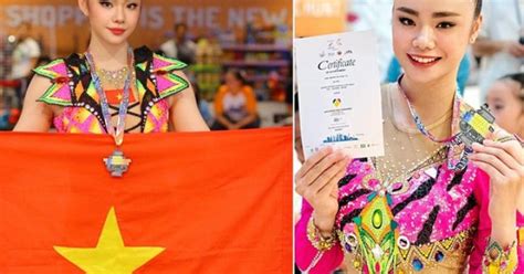 Hot girl thể dục dụng cụ vừa giành HCV Hope International Cup 2024