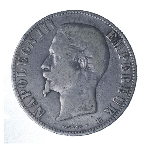 Cours Et Meilleur Prix 5 Francs Napoléon Iii Tête Nue 1855 A