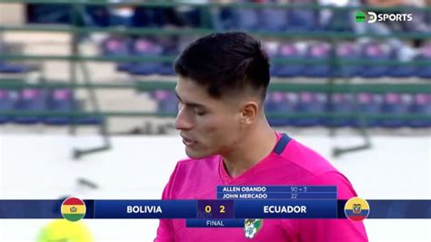 C Mo Qued Bolivia Vs Ecuador Sub En Vivo Por El Preol Mpico