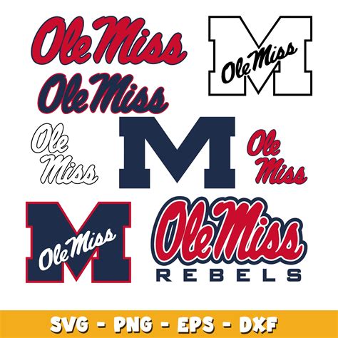 ole miss rebels Bundle svg, ole miss rebels logo svg, ncaa svg