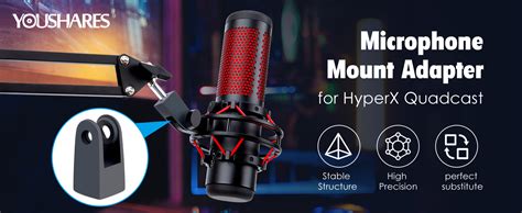Youshares Hyperx Quadcast Mount Adapter For Hyperx Quadcast
