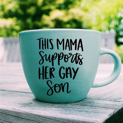 Mama Supports Gay Son Svg Lgbt Ally Svg Gay Ally Svg Mom Etsy