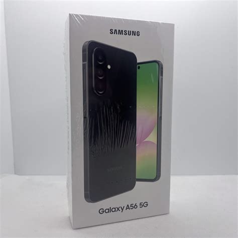 Buy Used Samsung Galaxy A56 5G Dual Sim 256GB Awesome Graphite - Sealed