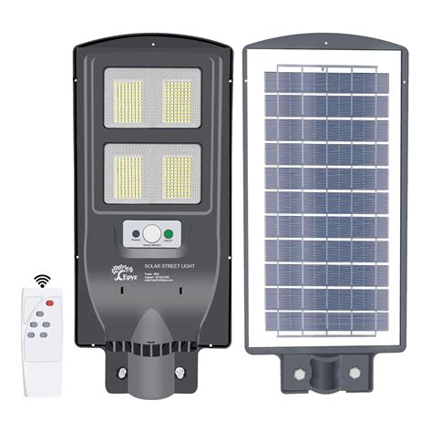 Epyz Watt Grey Solar Street Lights With Remote Leds Motion