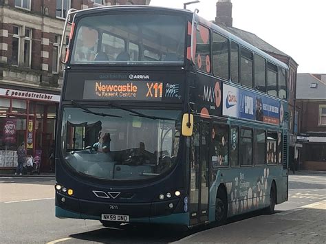 Arriva Northumbria VDL DB300 Wright Gemini 2 7515 NK59 DN Flickr