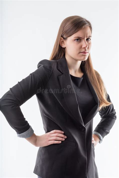 Uncompromising In Approach Resolute In Expression Stock Image Image