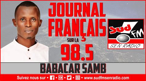 DIRECT SUD FM MIDI DU 22 JANVIER 2023 AVEC BABACAR SAMB Sudfmsenradio