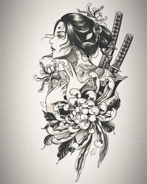 Tatoo Geisha, Geisha Tattoo Design, Japan Tattoo Design, Geisha Tattoos ...