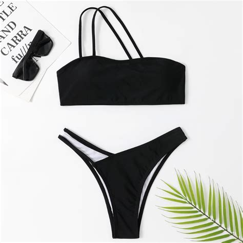 Cali Chic Bikini Black Zora Luxe