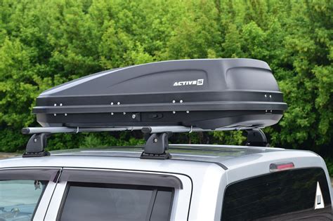 Автомобильный бокс ACTIVE S (Серый матовый) 320л цена 20580 руб ...
