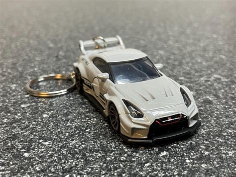 Nissan GT R R35 Gray Keychain Hot Wheels Matchbox GTR Etsy