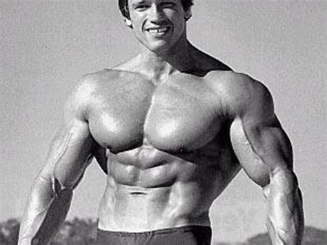 Arnold Schwarzenegger Lower Abs Bony To Beastly