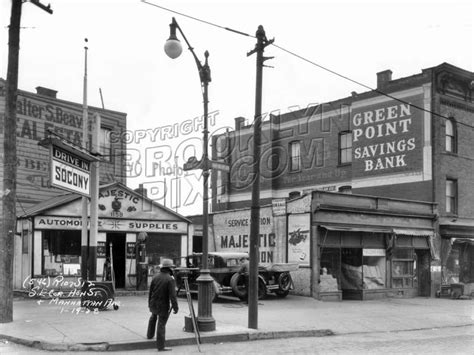 Southeast Corner Ash Street Corner Avenue 1928 — Old Nyc Photos