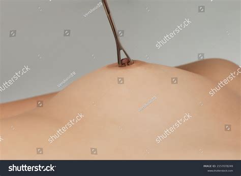Nipple Piercing Procedure Women Closeup Nude Stock Photo Shutterstock