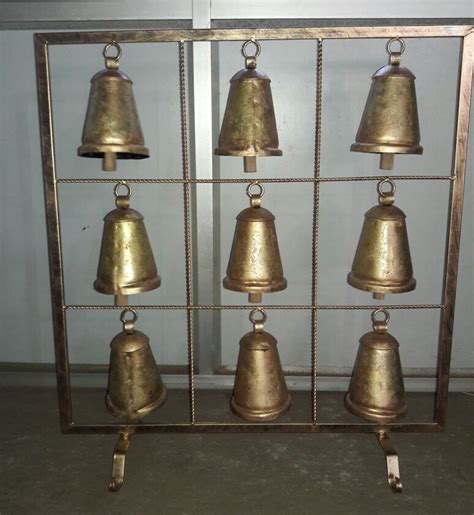splendid collection metal bell set  piece  moradabad id