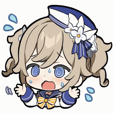 Genshin Impact Emote Sticker Genshin Impact Emote Barbara 发现和分享