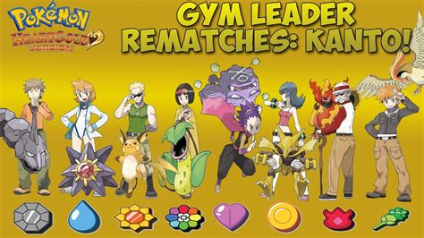 Let S Play Pokemon Heartgold Part Kanto Gym Leader Rematches