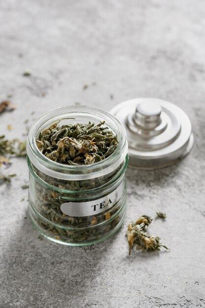 Premium Photo | Fresh dried herbs and flowers for tea