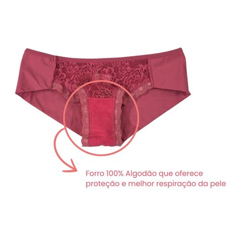 Kit C Calcinha Fio Duplo Largo Frente Em Renda Michelle Gal Lingerie Calcinhas Suti S