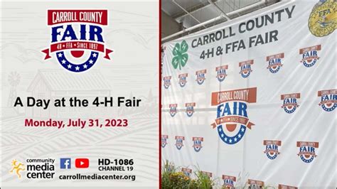 A Day At The Carroll County H Ffa Fair Youtube