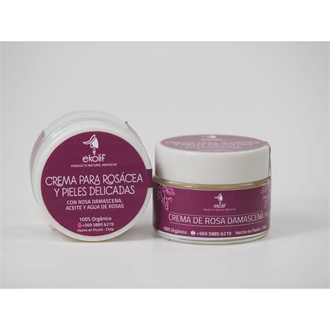 Crema De Rosa Damascena Rostro Y Cuello
