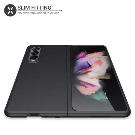 Olixar Fortis Samsung Galaxy Z Fold Protective Case Black Avis