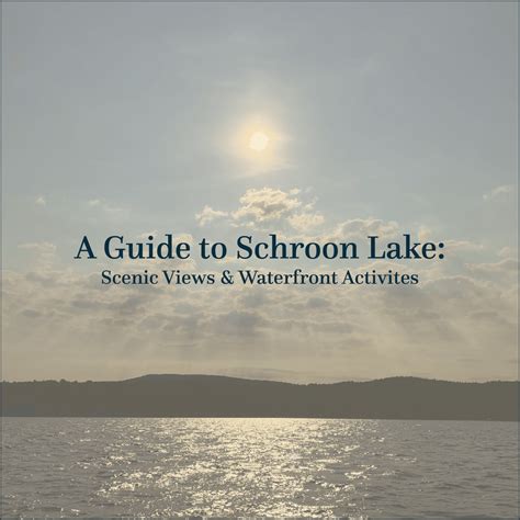 Spring activities depend on the upcoming schroon lake weather forecast 5