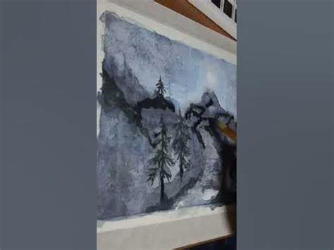 По книге "Ночь в тоскливом октябре" #акварельнаятехника # ...