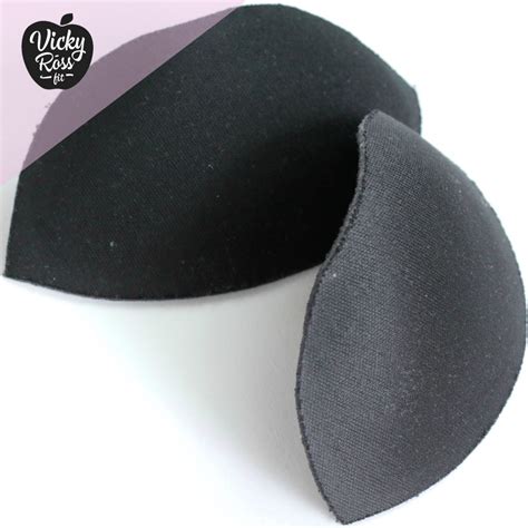 Black Top Push Up Pads Push Up Bra For Bikini Vicky Ross Fit