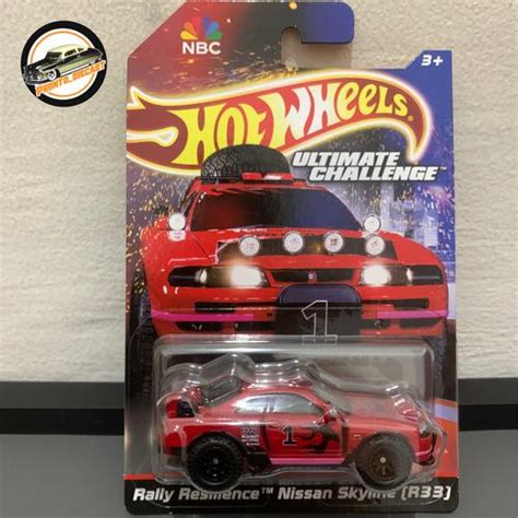 Jual Hot Wheels NBC Ultimate Challenge Rally Resilience Nissan Skyline R FREE Protector Kota