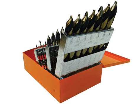 Knkut 29kk10 29 Piece Mechanics Length Step Point Drill Bit Set Jb Tools