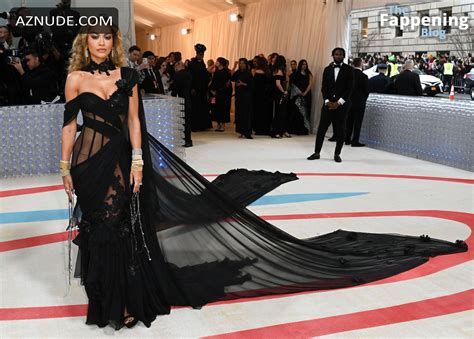 Rita Ora Sizzles In Sexy Nude Look At 2023 Met Gala AZNude