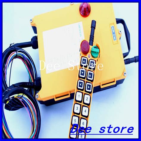 Channels Speed Transmitter Hoist Crane Truck Radio Remote