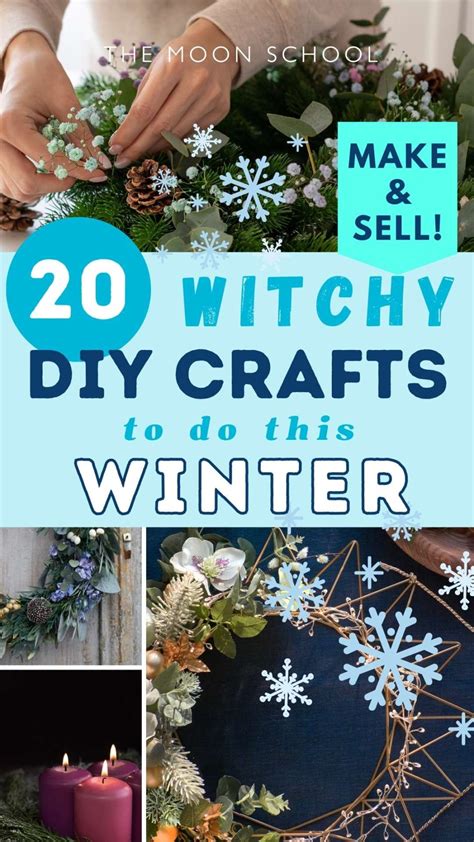20 Witchy Winter Crafts to Make, Sell & Gift for a Magickal Yule! | The ...