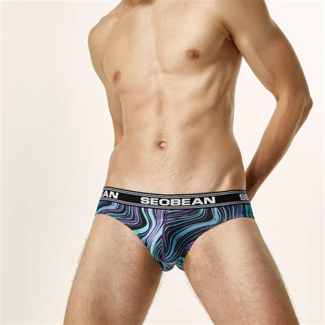 SEOBEAN Science BIKINI ブリーフ ビキニ ローライズ セクシー 肌触 立体 メンズインナー 柔らか生地 シンプル 運動ジム 筋トレ 日常 インソレンドジャパン