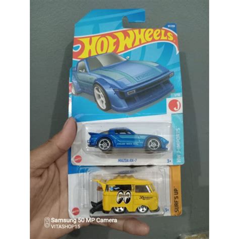 Jual Hot Wheels Cool Combi Dan Mazda Rx7 Shopee Indonesia