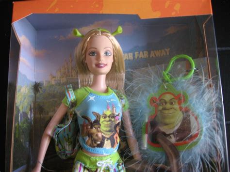 Shrek Barbie Doll By Mattel Dreamworks Nib H1703 2004 3826228710