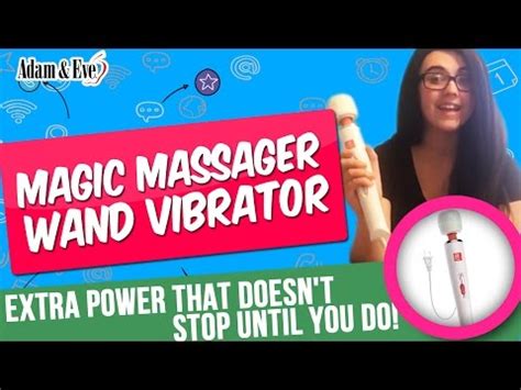 Magic Massager Wand Vibrator The Best Vibrating Wand Massagers Among All Sex Toys For