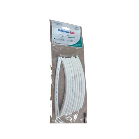 Manga termocontraible 2 1 ø19 1x150mm blanco pack 10u