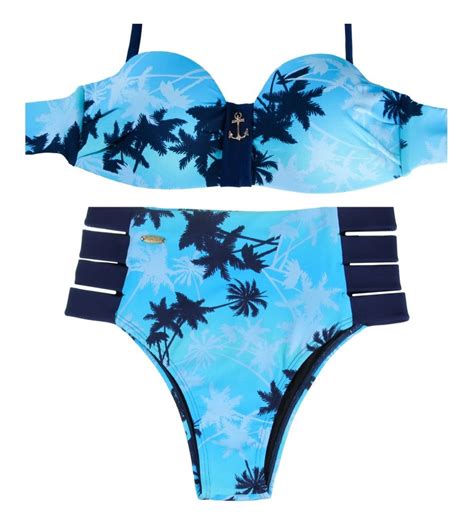 Biquini Cintura Alta Hot Pants Tomara Que Caia Bojo Mercado Livre