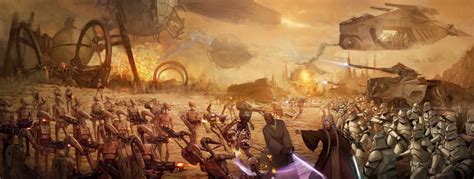 Image - Battle of Geonosis-OTFL.jpg | Wookieepedia | FANDOM powered by Wikia