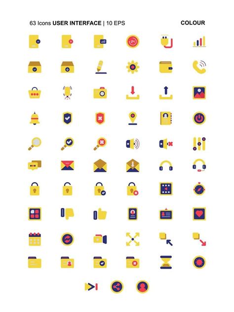 User Interface Icons 11009166 Vector Art At Vecteezy
