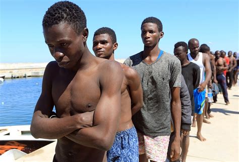 Starved Mutilated And Blackmailed Migrants Auctioned Off As Slaves