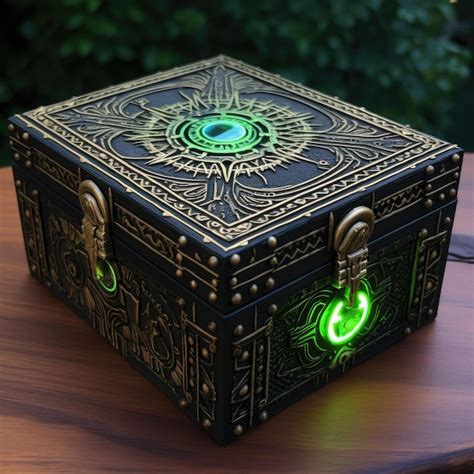 Premium AI Image | mysterious box full of mystery