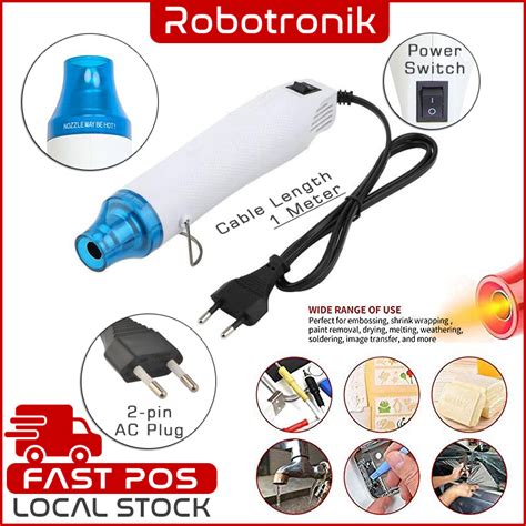Handheld Mini Heat Gun Hot Air Blower Electrical Heat Tool For Diy
