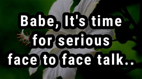 DM To DF Babe It S Time For Serious Face To Face Talk YouTube