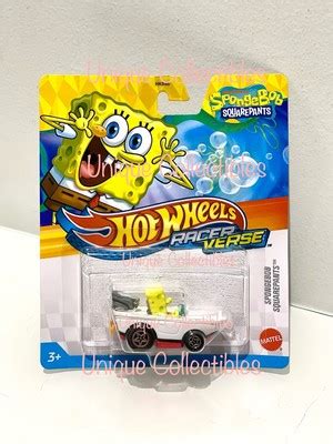 Hot Wheels Racer Verse SpongeBob SquarePants Nickelodeon Brand New