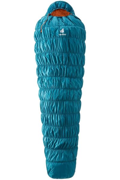 Спальник Deuter Exosphere -10 Sl Левый Petrol/Mango (Б/Р) - купить с ...