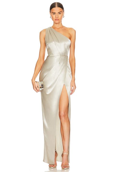 Sau Lee X Revolve Preston Dress In Silver Revolve