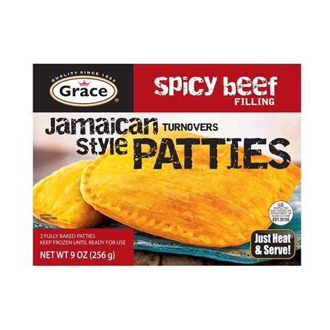 GRACE PATTY SPICY BEEF 12/9 OZ – La Fe Foods
